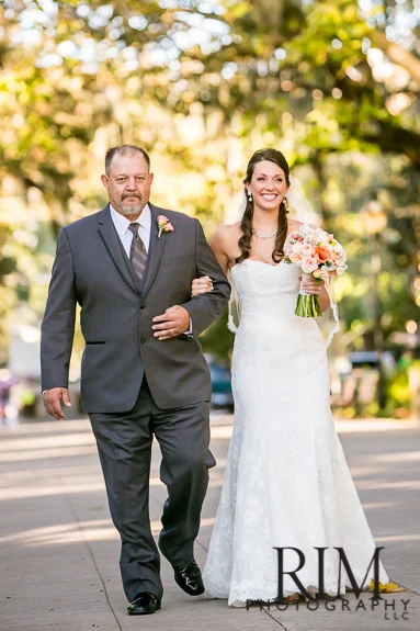 Forsyth Park Wedding Ceremony in Savannah, GA