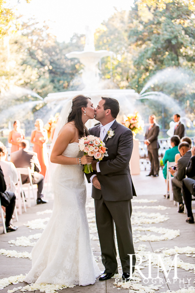 Forsyth Park Wedding Ceremony in Savannah, GA