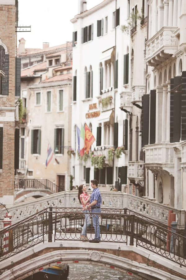 Venice, Italy Wedding Engagement by AV-Photography
