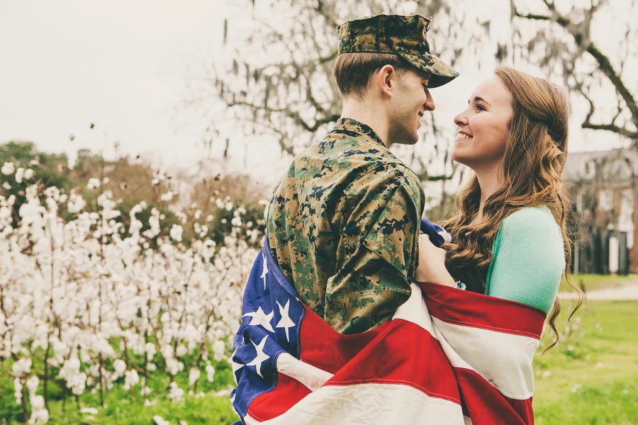 Military Engagement Session at Boone Hall Plantation