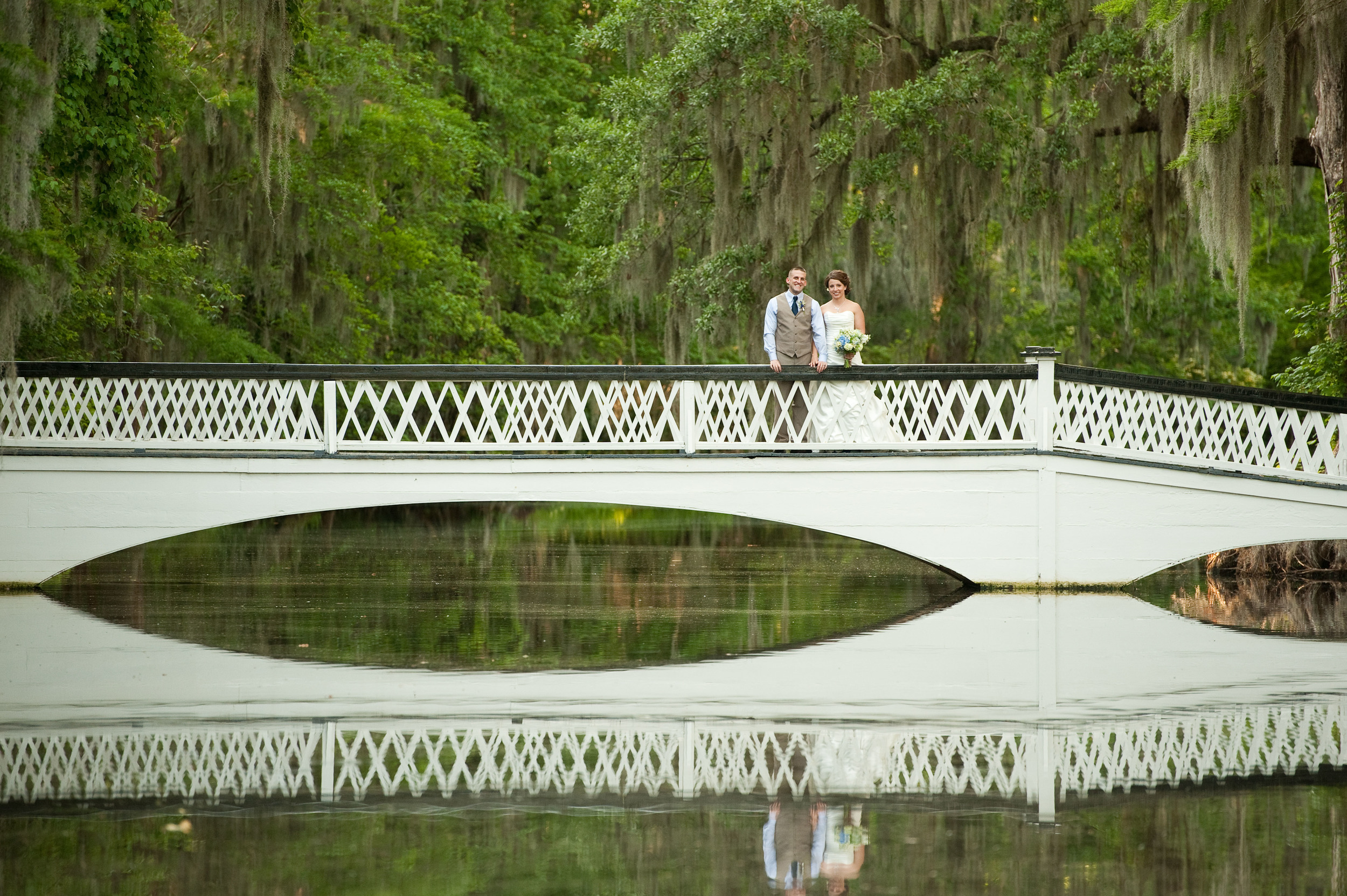 Military Wedding at Magnolia Plantation by Reese Moore