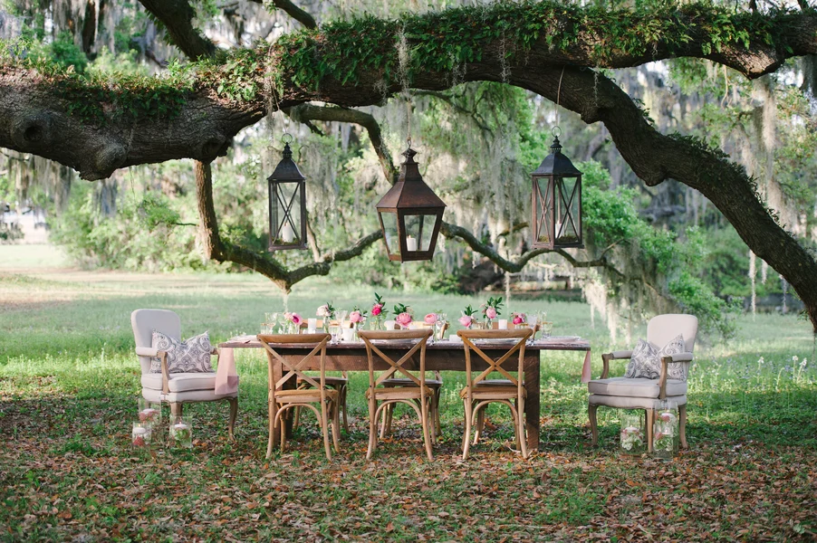 Pink Southern Wedding Inspiration at Cassina Point Plantation