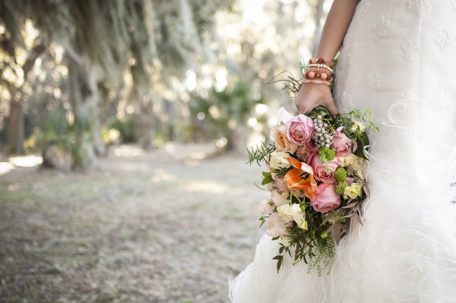 Colorful Savannah Wedding bouquet
