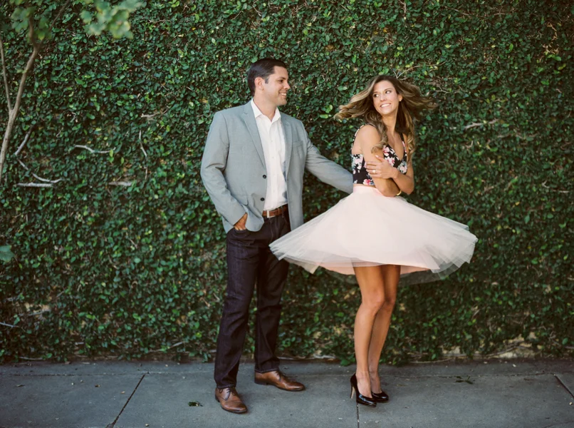 Allison & Trevor's Downtown Charleston engagement by JoPhoto