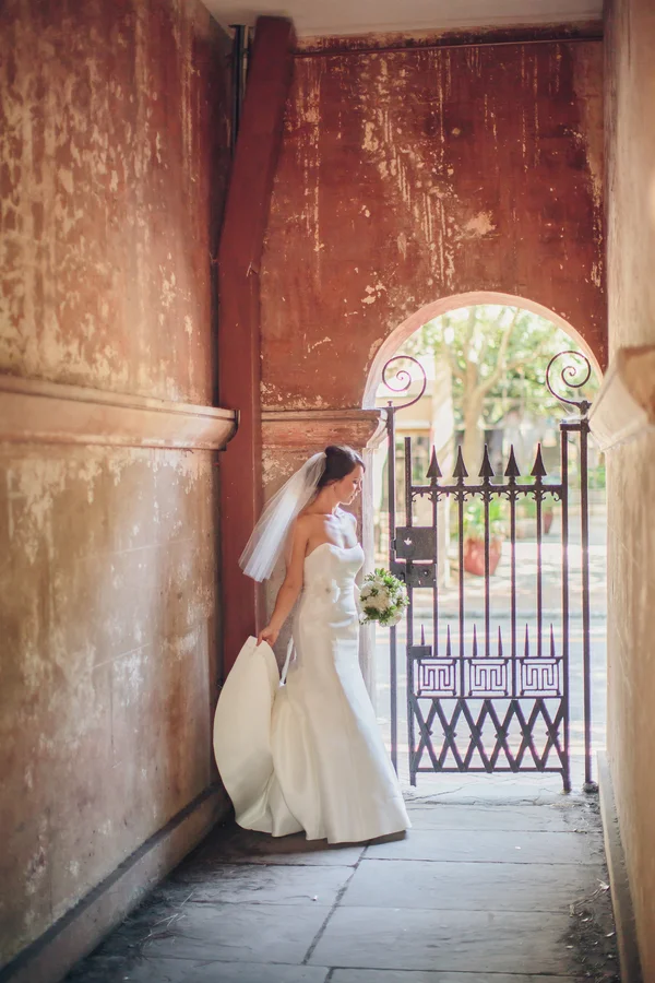 Charleston wedding at the College of Charleston