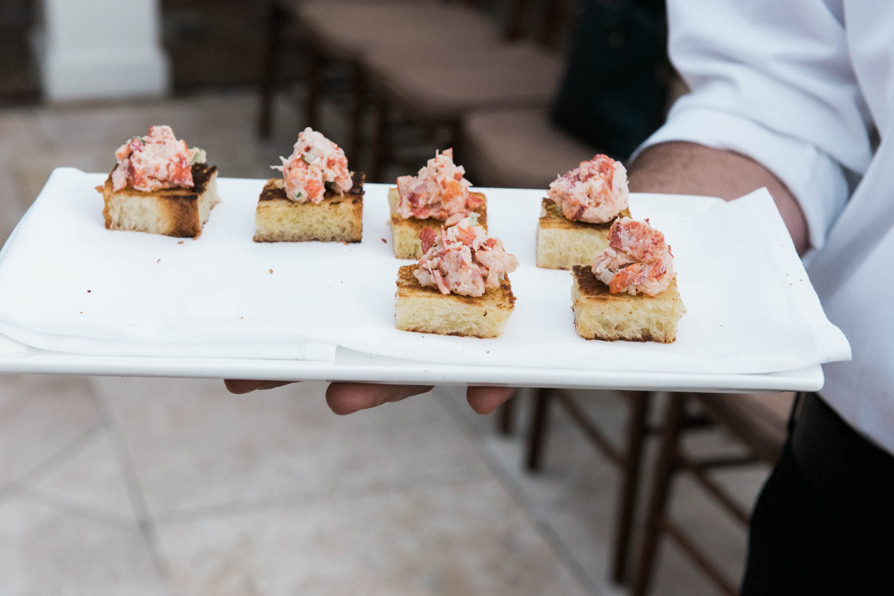 Lobster Hors d'oeuvres at Cannon Green
