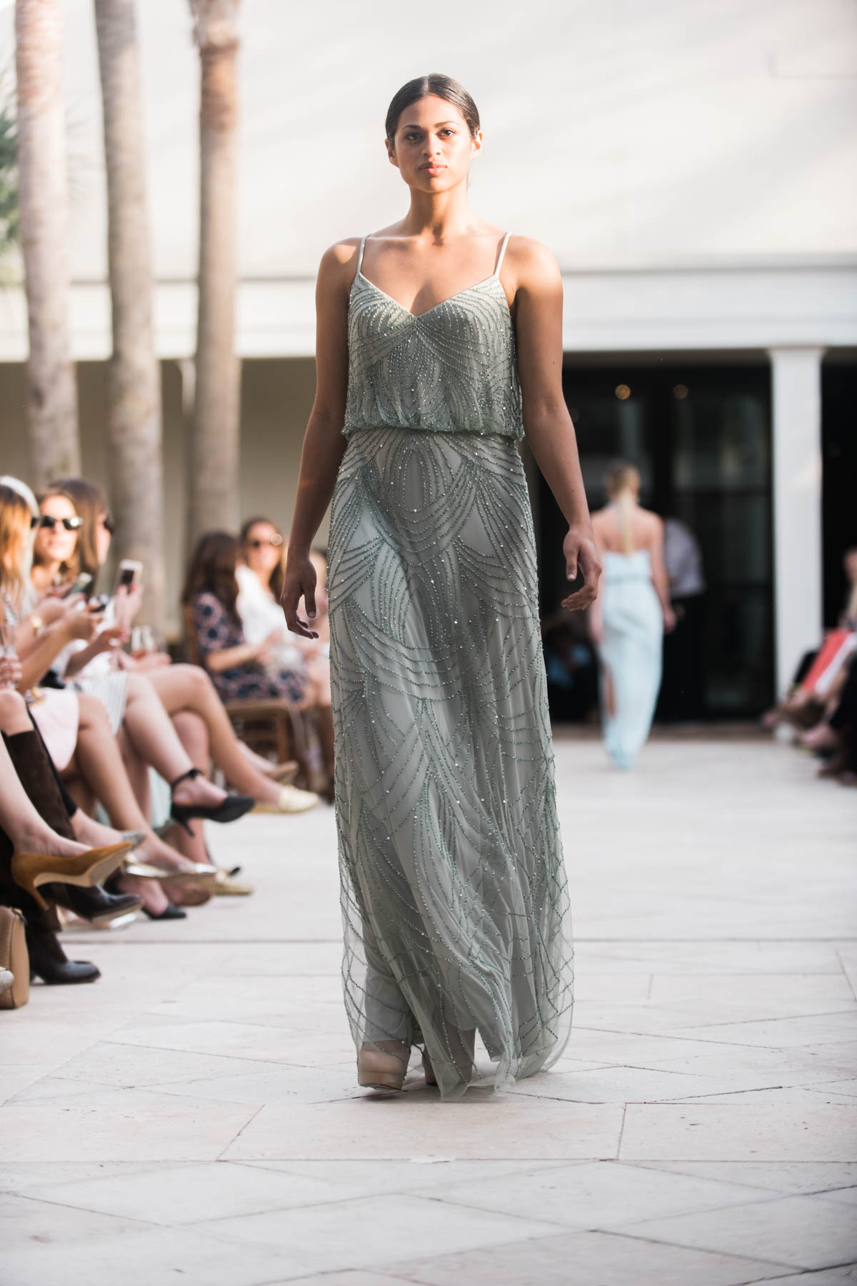 Adrianna Papell Dress at Charleston Bridal Fashion EVent