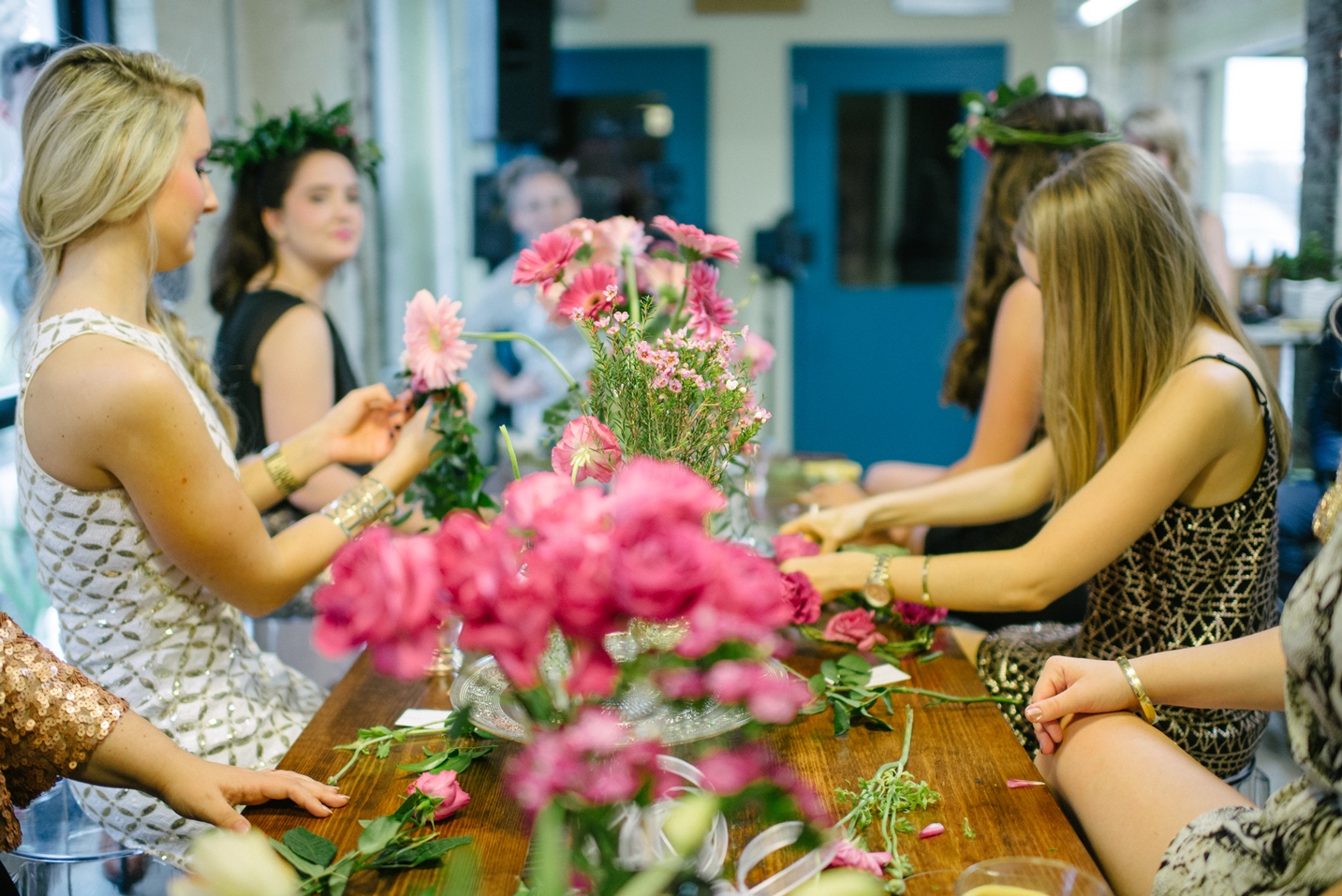 Flower Crown Making Class