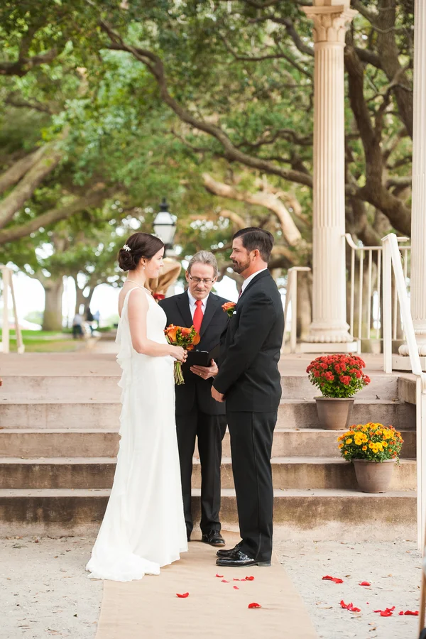 Caroline & Wilson's White Point Gardens wedding