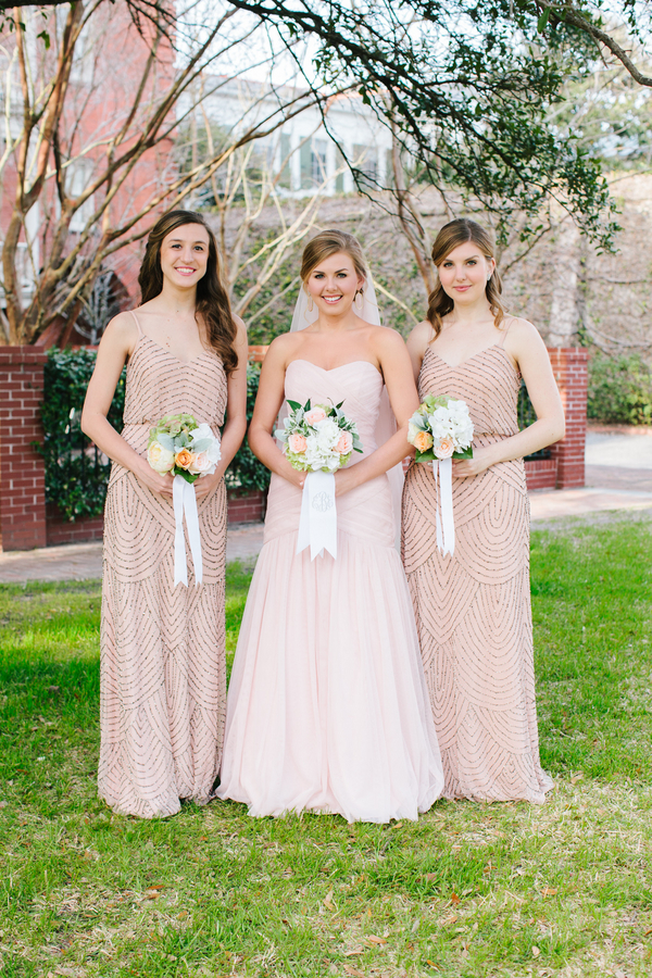 Adrianna Papell bridesmaids dresses