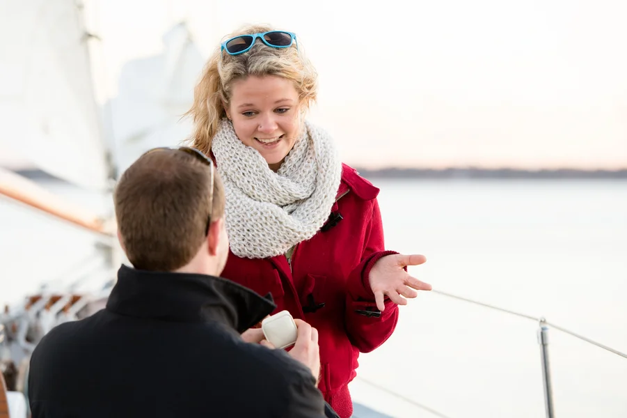 Charleston Proposal on the Schooner Pride