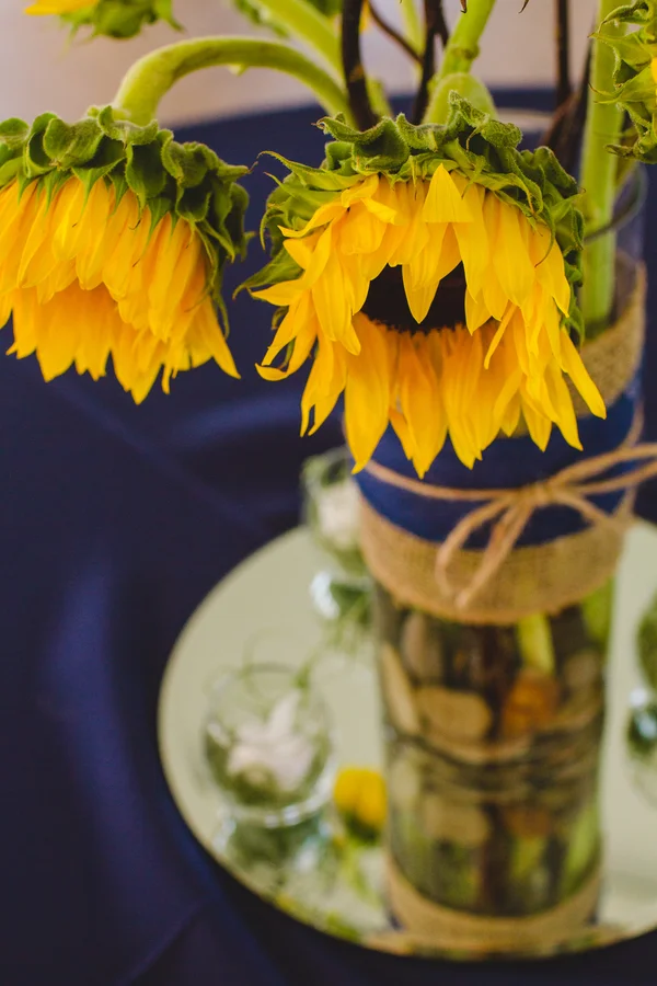 Sunflower Wedding Details