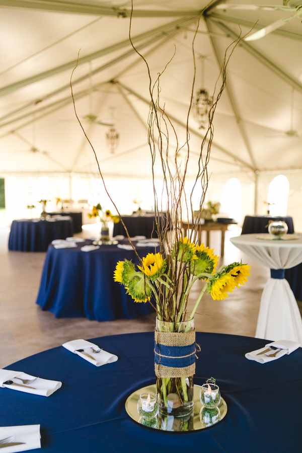 Sunflower Wedding Details