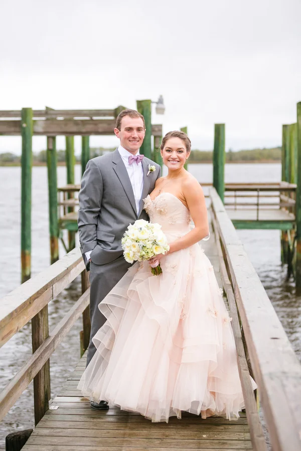 Rainy wedding at The Island House