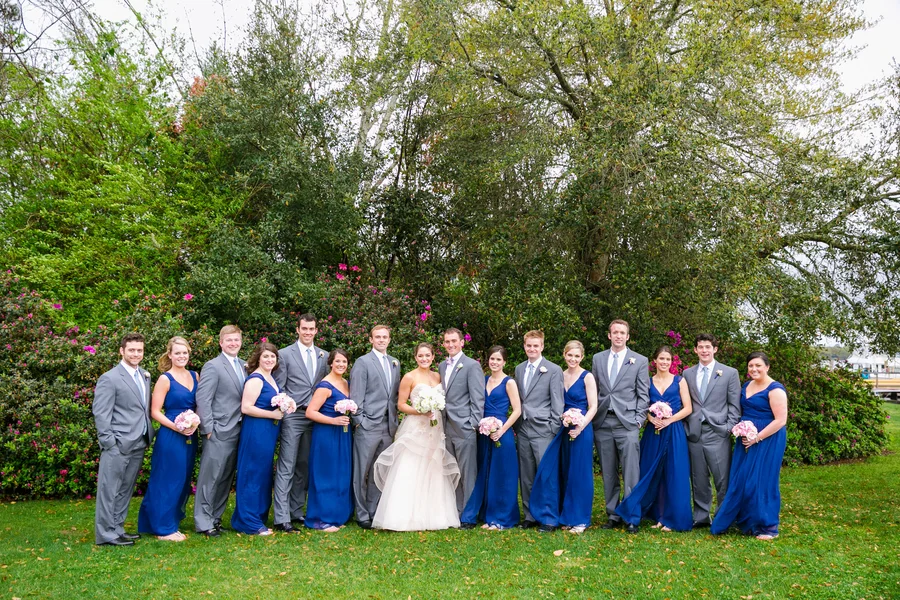 Blue + Pink Island House Wedding by Dana Cubbage Weddings