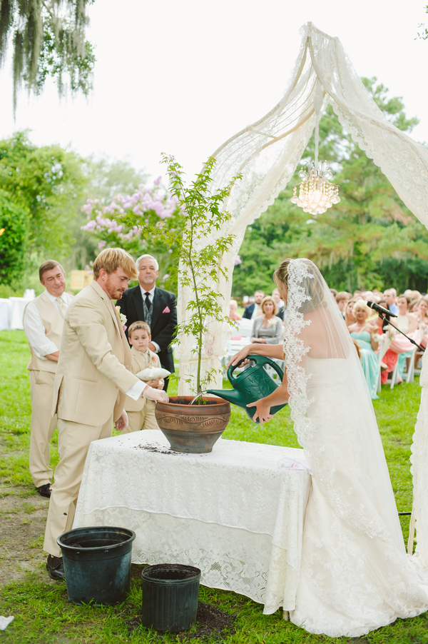 Charelston wedding ceremony