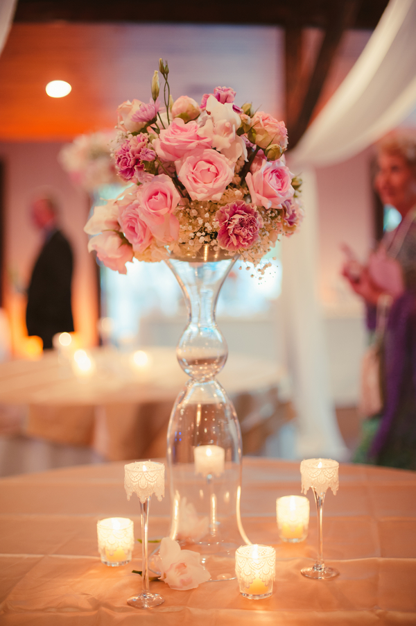 Romantic Wedding centerpieces