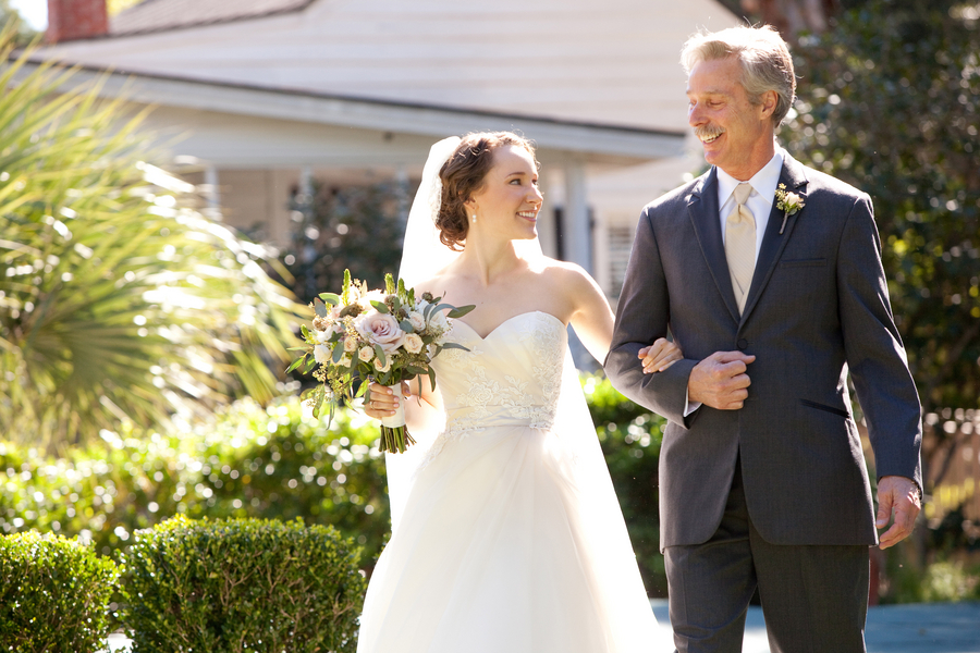 Father of the Bride at Charleston wedding
