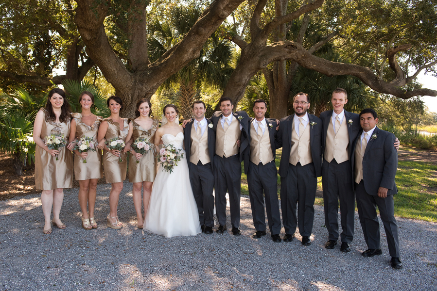 Charleston bridal party
