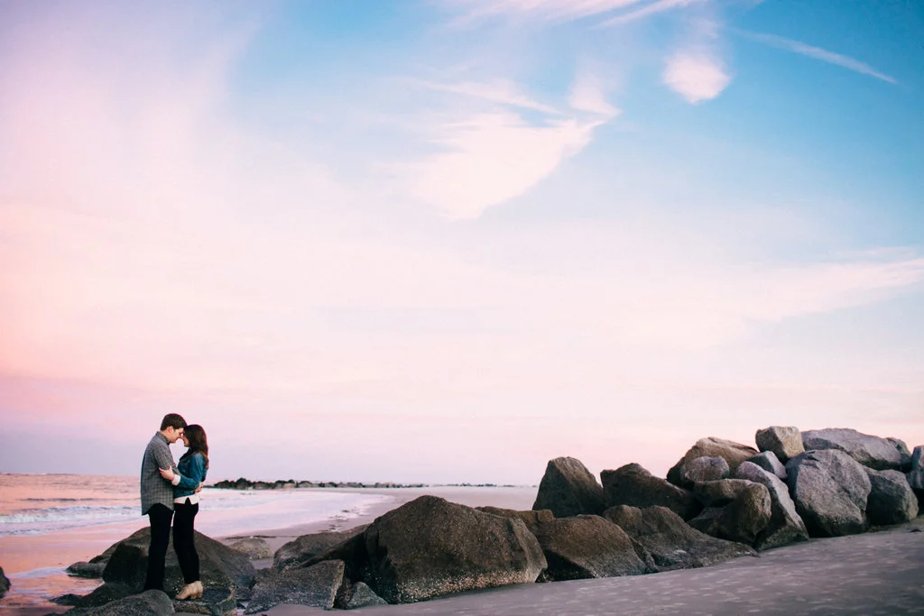 Charleston Beach Engagement