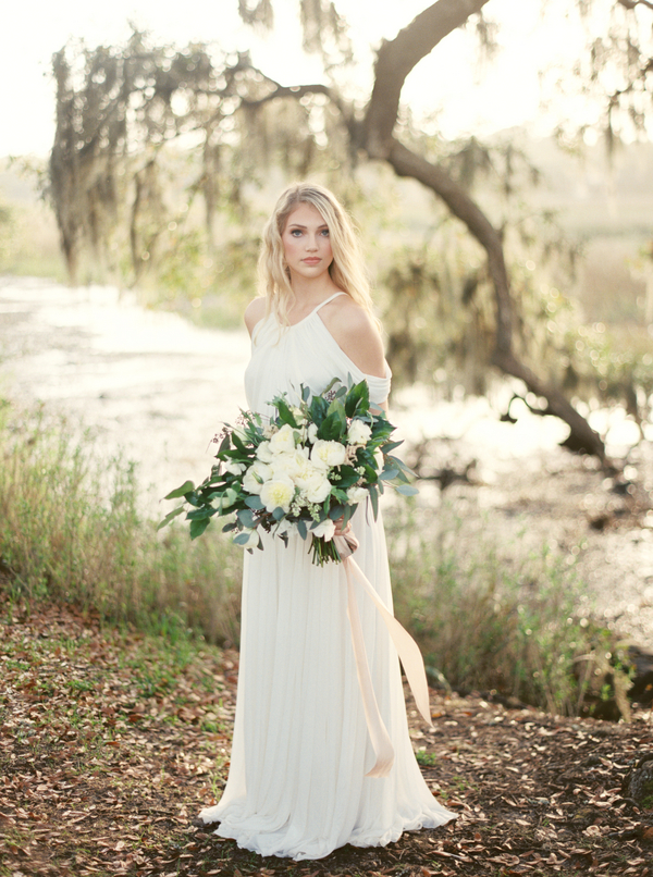 Grecian Charleston wedding gown