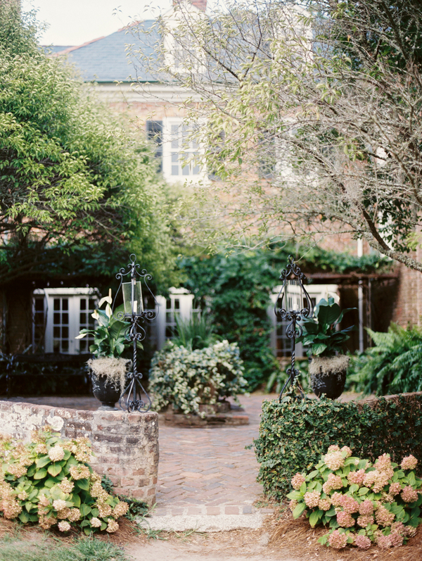 Boone Hall Plantation Courtyard