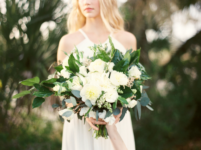 Organic Charleston Bridal Shoot at Boone Hall Plantation