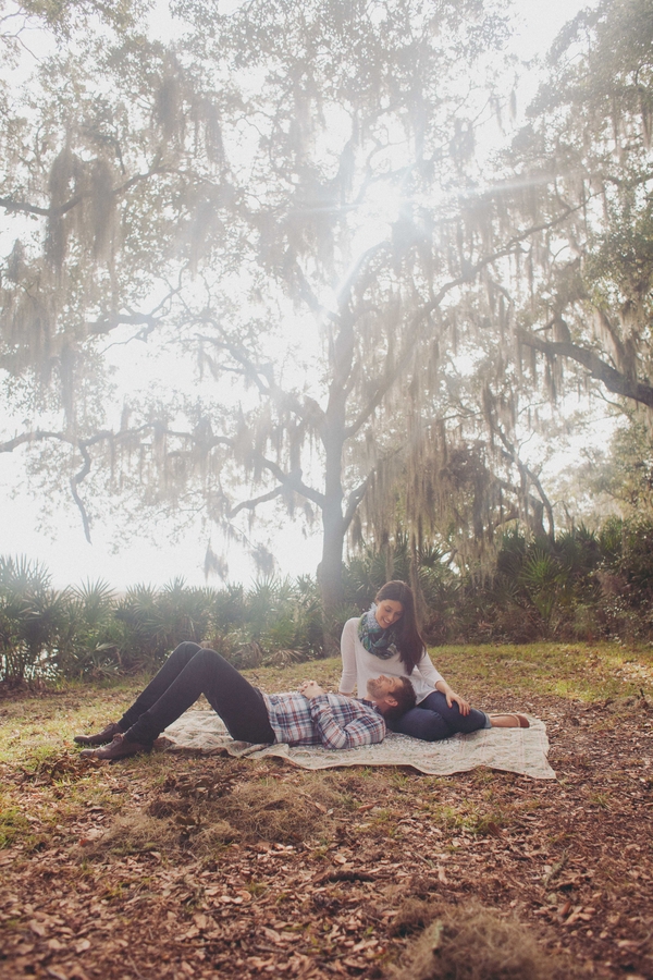 Coastal wedding Engagement in the Lowcountry 