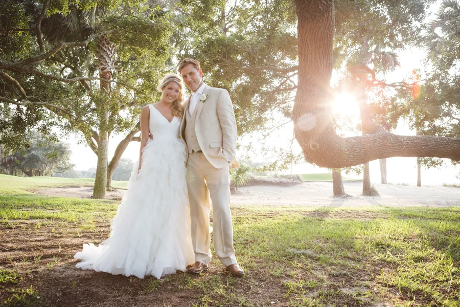 River Course Wedding on Kiawah Island by Amelia + Dan