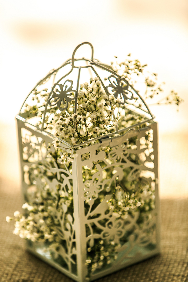 Baby's Breath Wedding Centerpiece