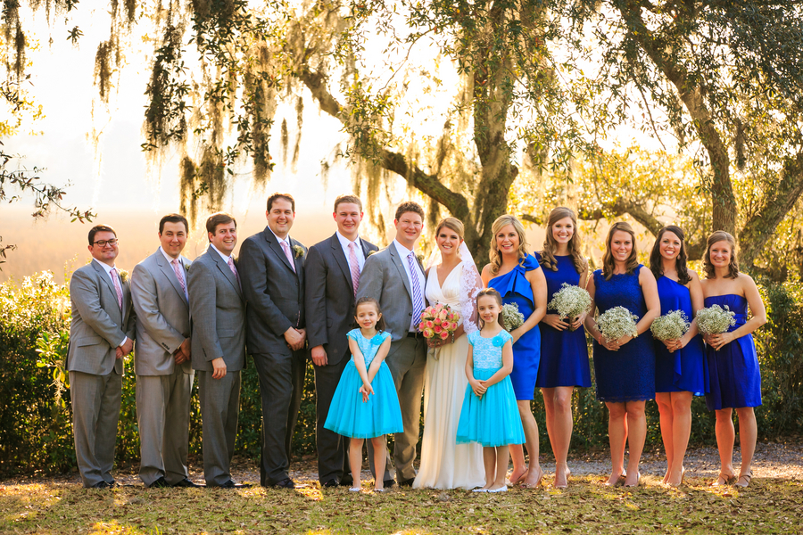 Blue Charleston Wedding