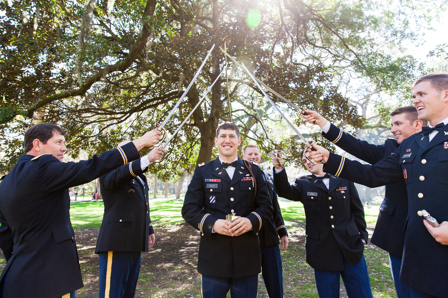 Military Groomsmen