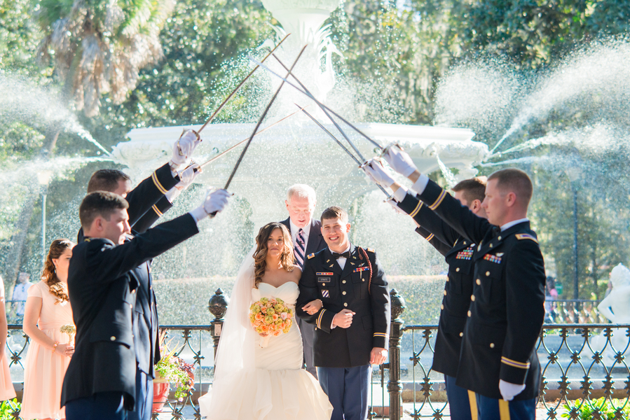 Forsyth Park Wedding Ceremony