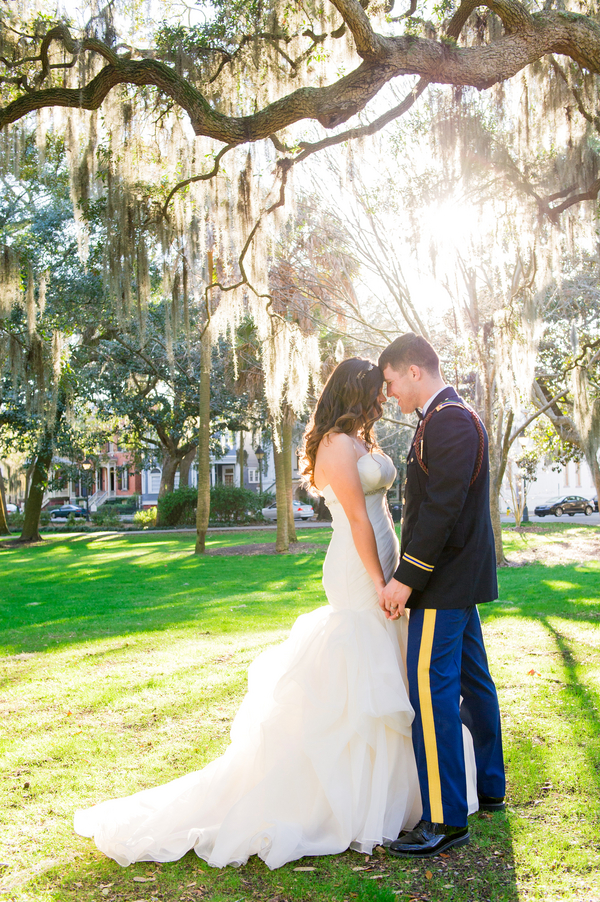 Wedding in Forsyth Park