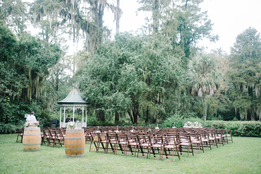Outdoor Charleston Wedding Ceremony