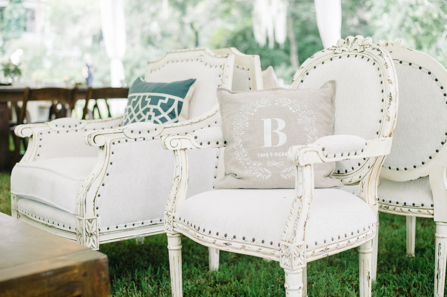 Charleston wedding lounge furniture