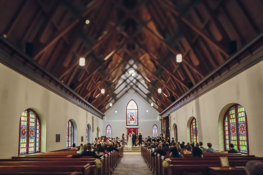 St. Luke's Chapel Wedding Ceremony