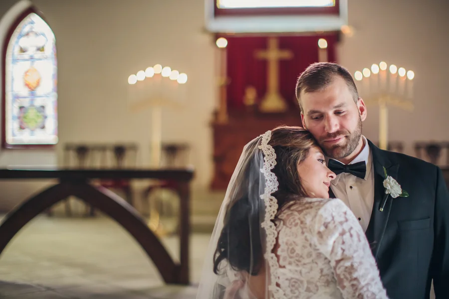 Charleston Wedding Ceremony at St. Luke's Chapel