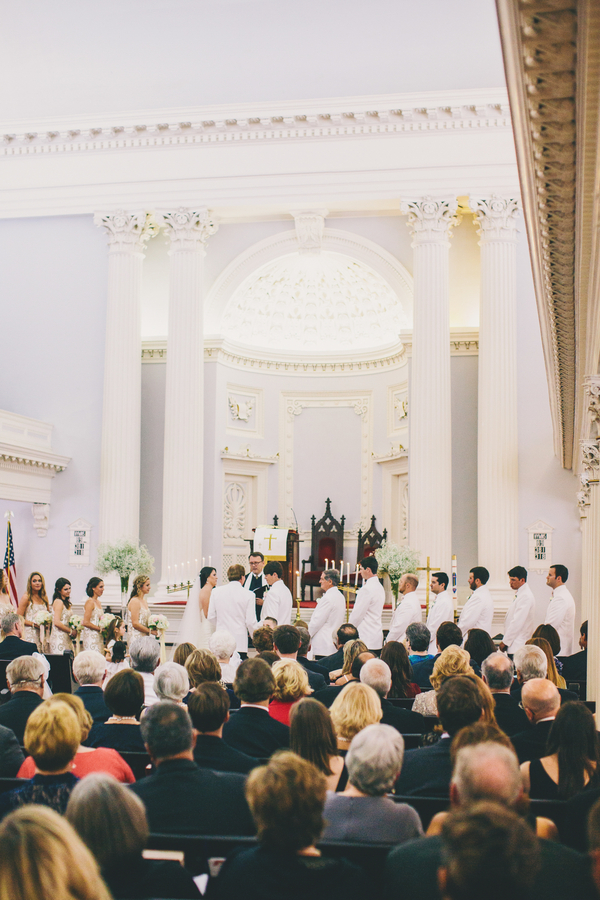 Charleston Wedding Ceremony at Trinity United Methodist Church