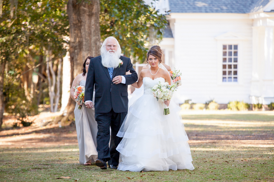 Myrtle Beach Outdoor Wedding Ceremony at Sunnyside Plantation 