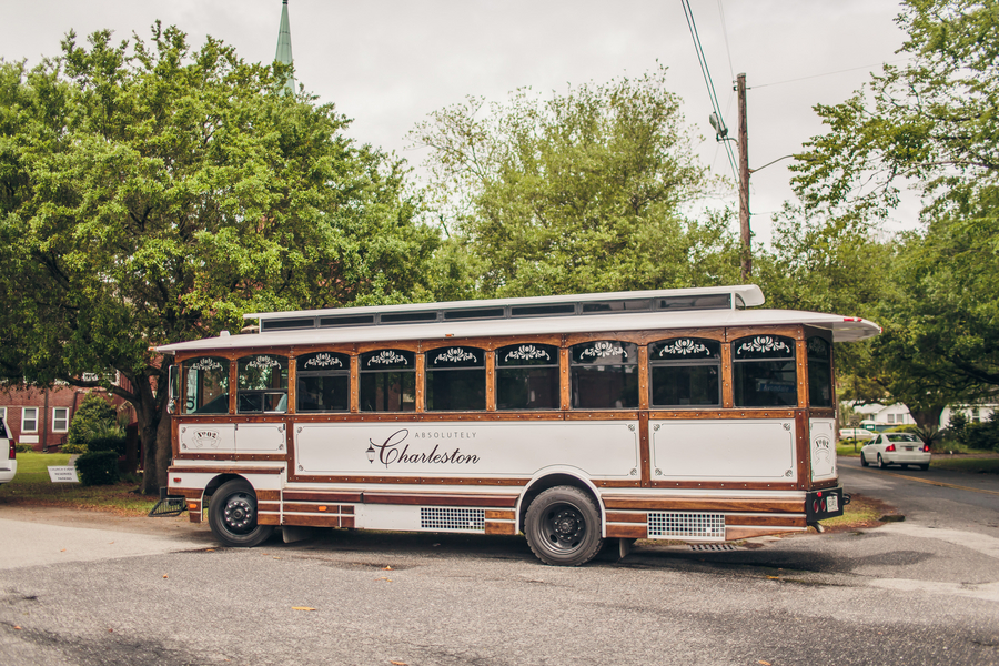 Charleston Wedding Trolley