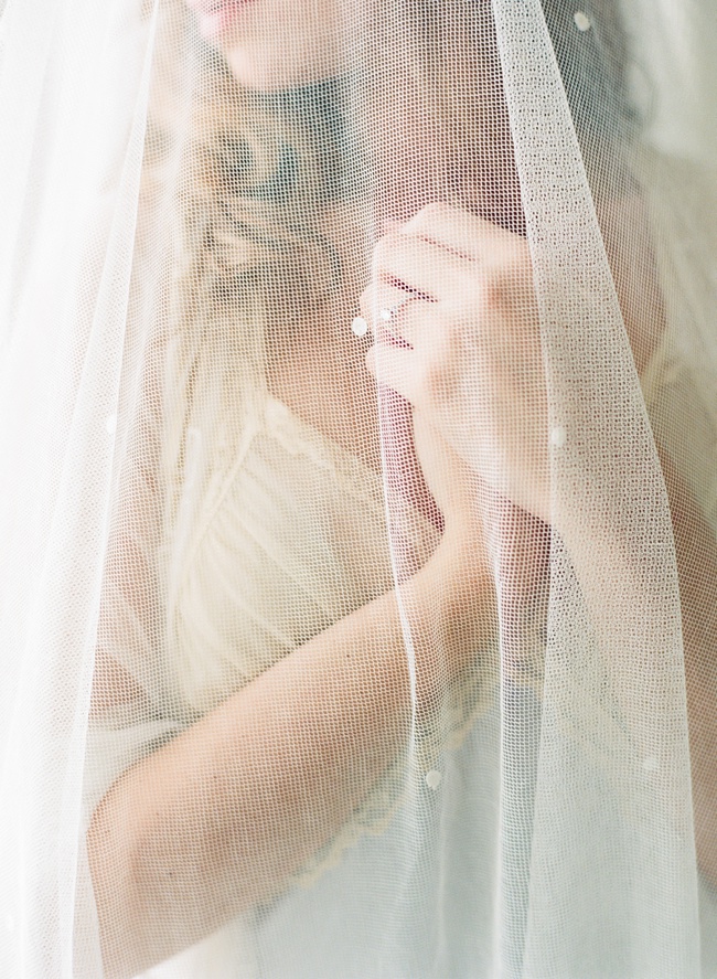 Lowcountry wedding veil by Shop Gossamer