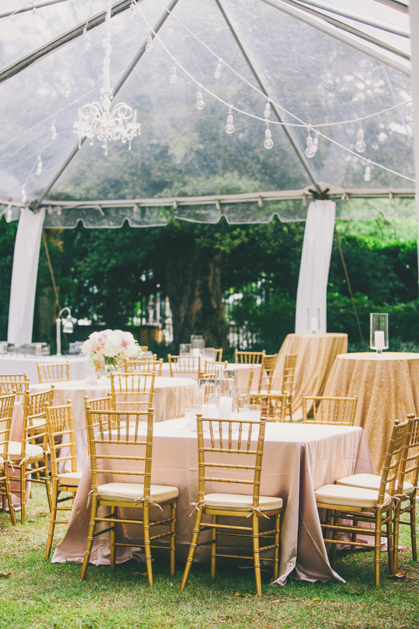 Gold & pink wedding at William Aiken House 