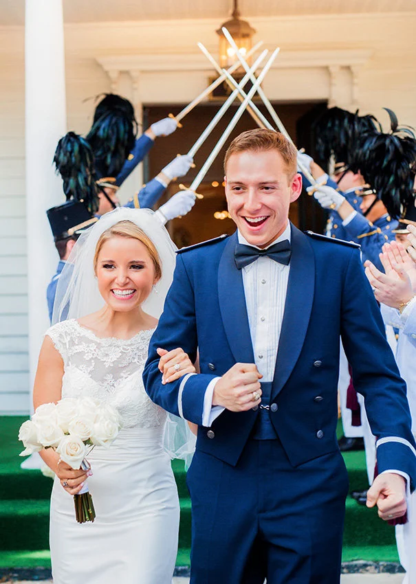 Military wedding in Beaufort, Sc by Jessica Roberts Photography