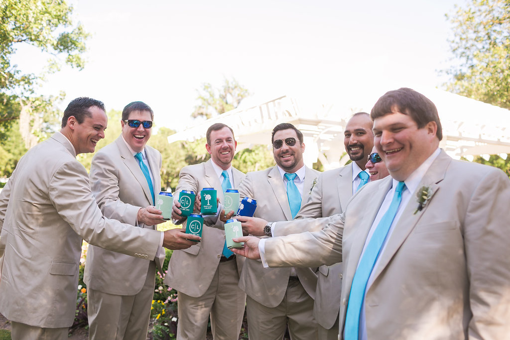 Groomsmen at Daniel Island Club wedding 