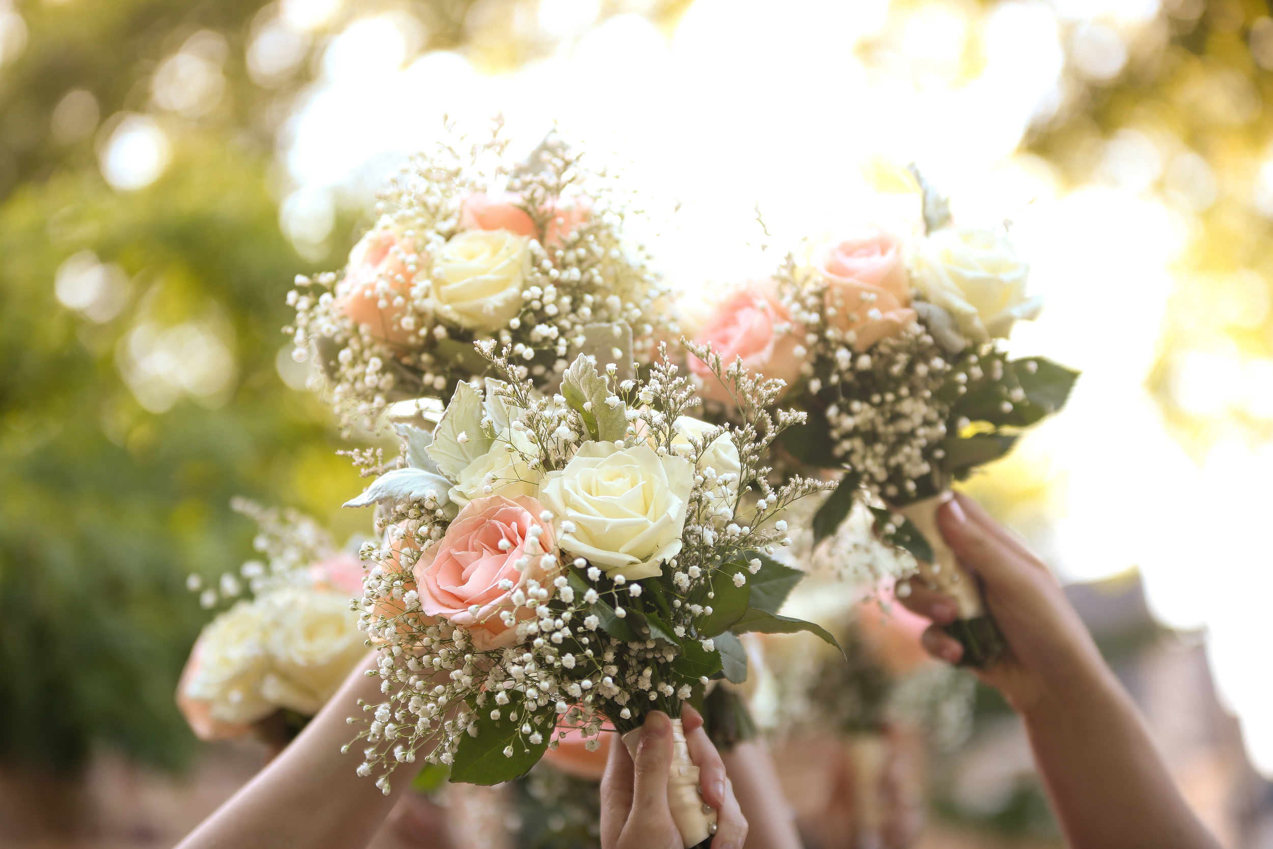 South Carolina Wedding bouquets at The Lace House by Jolie Connor Photography