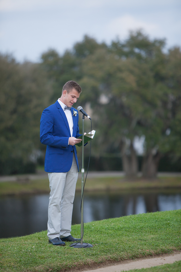 Middleton Place Wedding ceremony at Butterfly Lakes