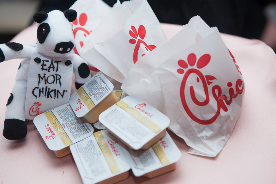 Charleston wedding late night snack - Chick Fil A Chicken Biscuits 