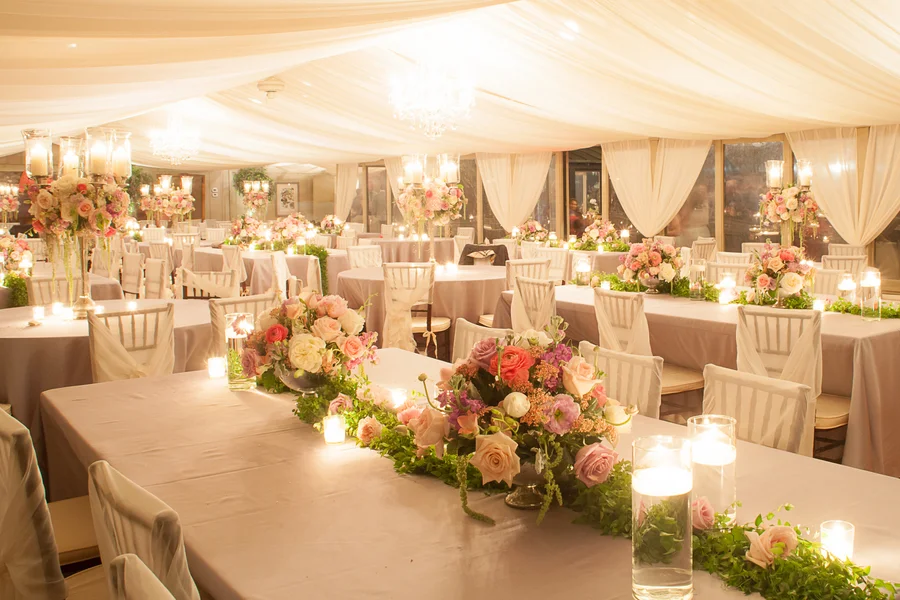 Pink Middleton Place Wedding by Engaging Events