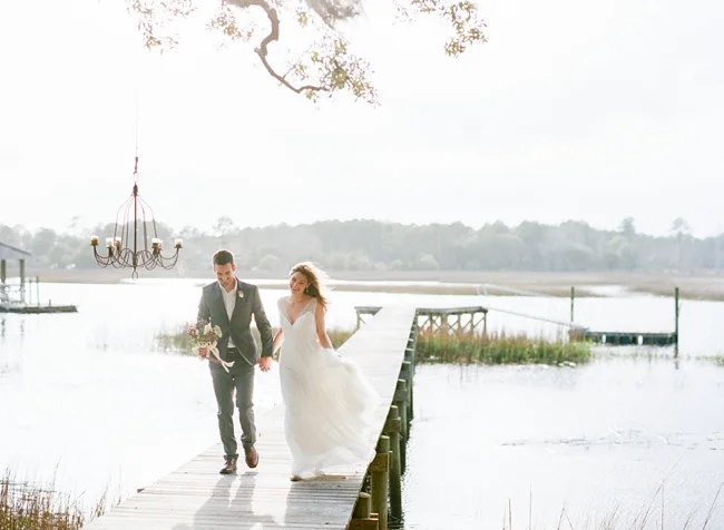 Romantic Lowcountry Wedding Inspiration at RiverOak by Faith Teasley
